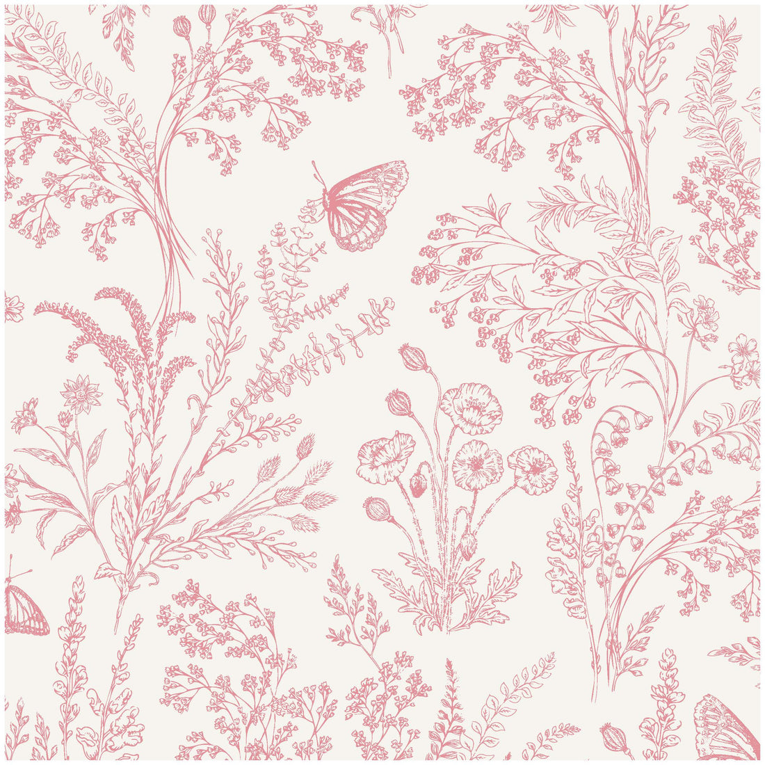 Bronwyn Botanical Peel and Stick Wallpaper by Anna Black Creative