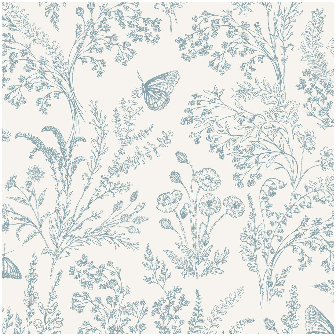 Bronwyn Botanical Peel and Stick Wallpaper by Anna Black Creative