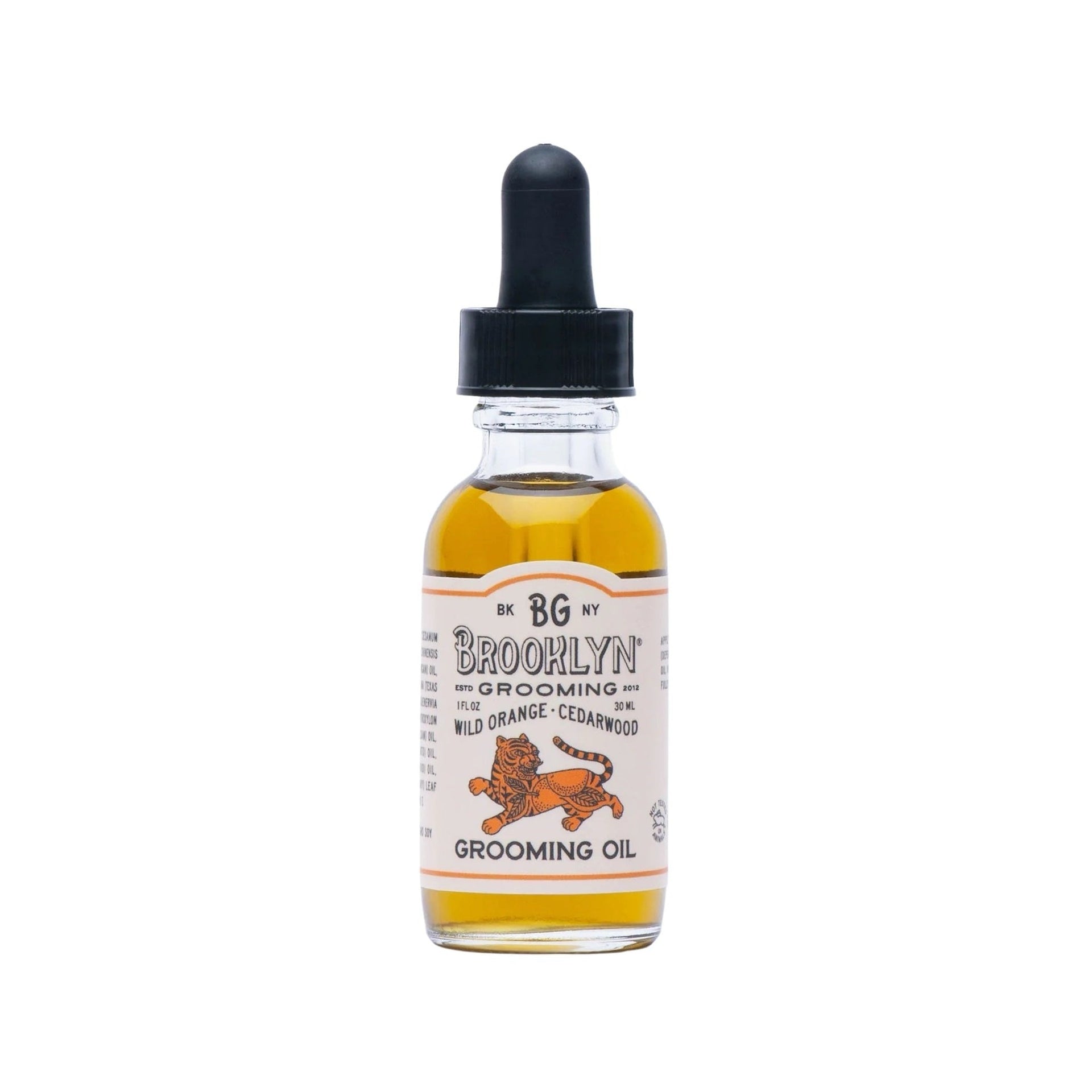 Brooklyn Grooming Wild Orange & Cedarwood Grooming Oil