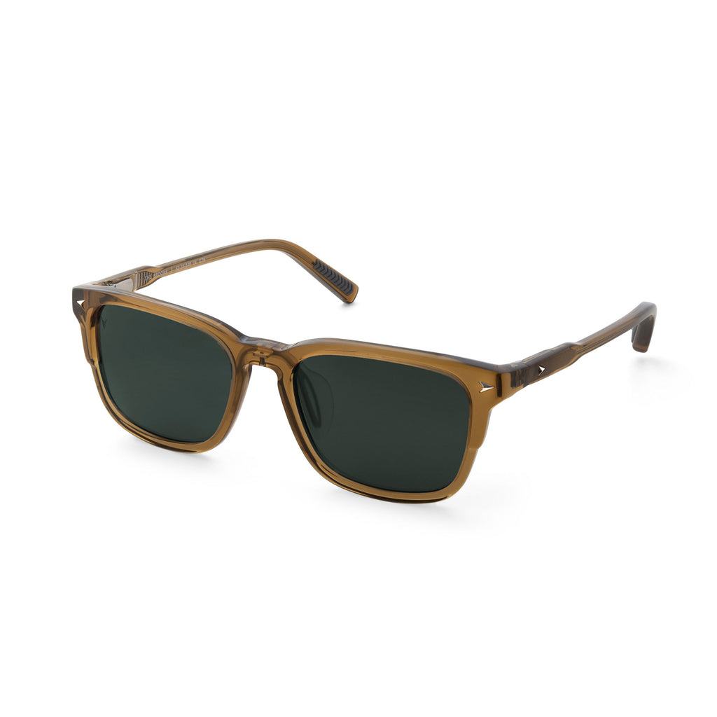 The Brooks Sandalwood Premium Acetate and Marble Sunglasses