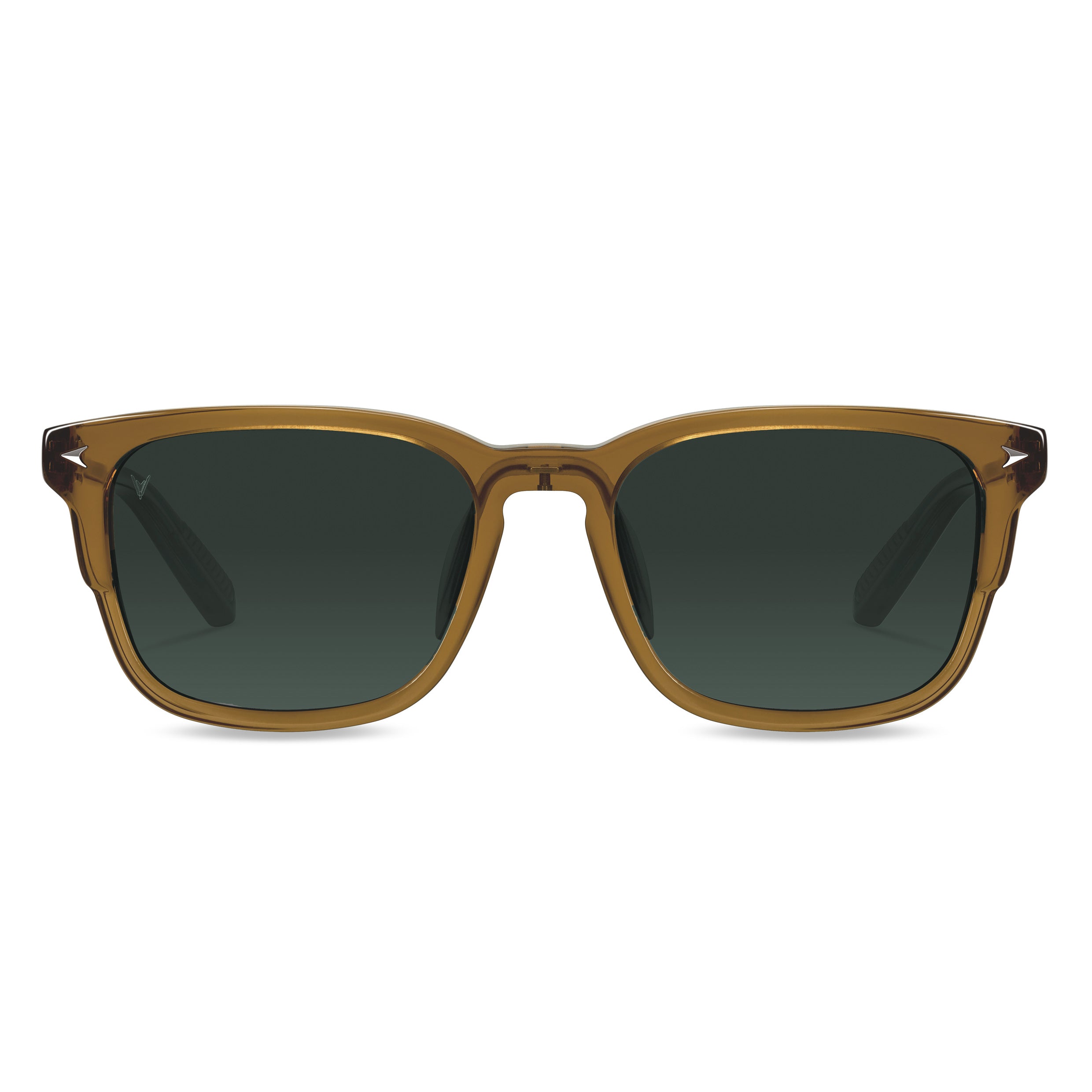 The Brooks Sandalwood sunglasses featuring premium acetate frame and marble accents
