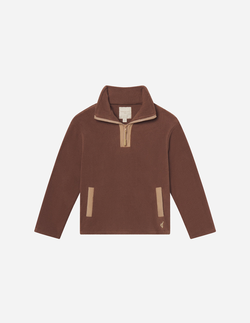 Kids Chestnut Fleece Pullover