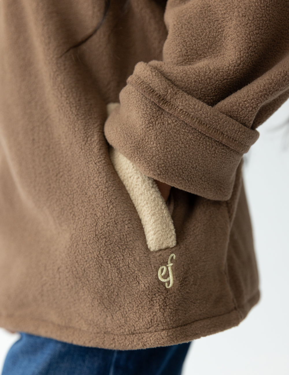 Kids Chestnut Fleece Pullover