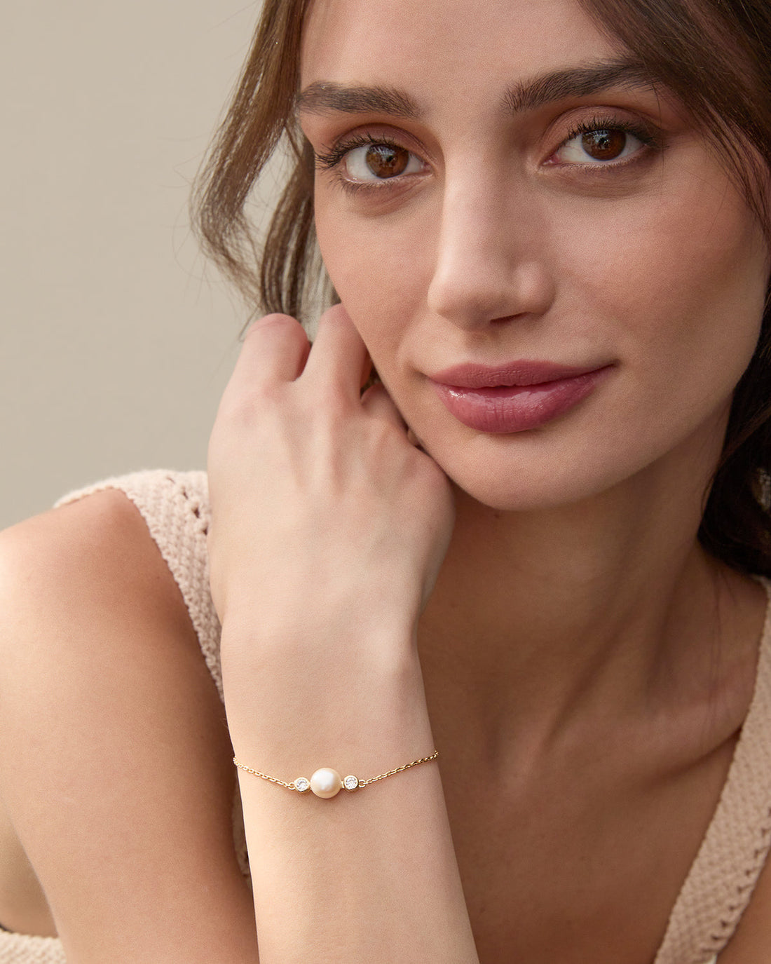 By My Side Pearl Bracelet