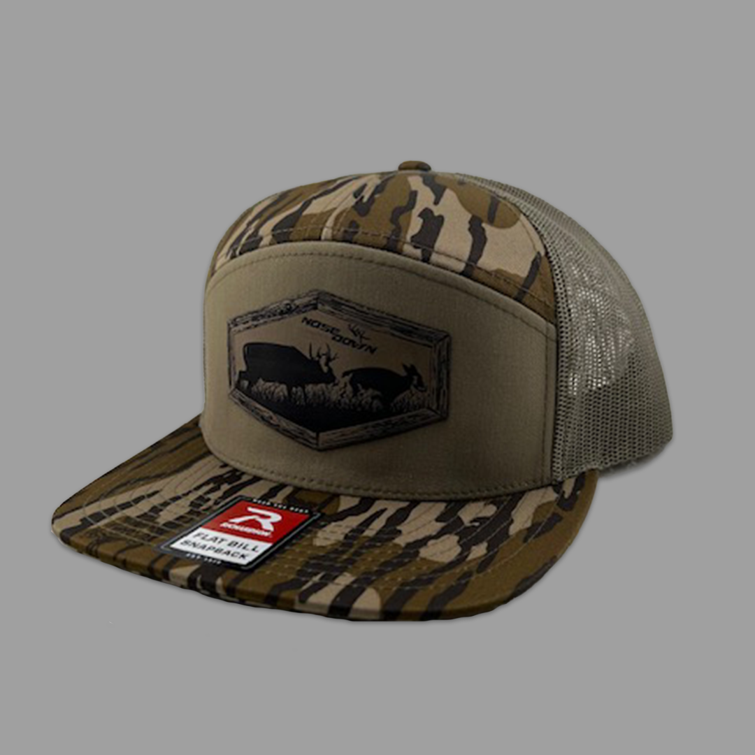 Buck Chase 7 Panel hunting cap in a structured outdoor style
