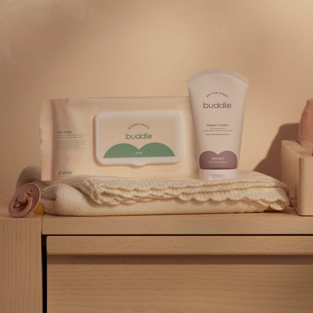 Wonder Wipes and Bottom Buddy Diaper Cream Skincare Bundle - Image 2