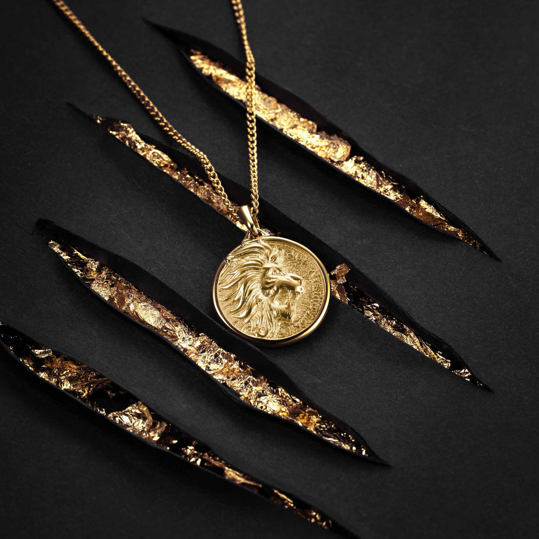 The Lion Pendant Necklace - 14K Gold Inner Mastery Jewelry