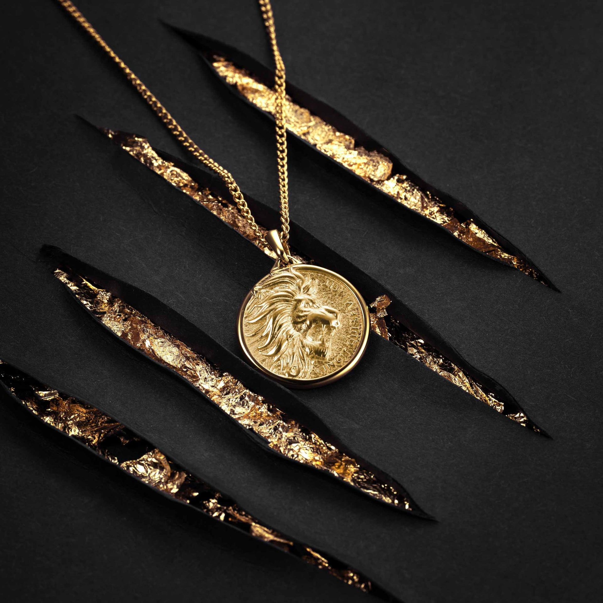 The Lion Pendant Necklace - 14K Gold Inner Mastery Jewelry