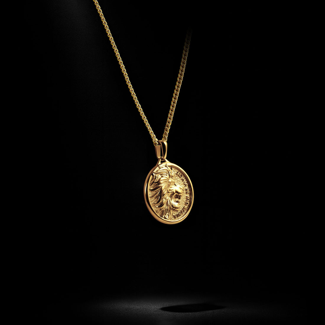 The Lion Pendant Necklace - 14K Gold Inner Mastery Jewelry