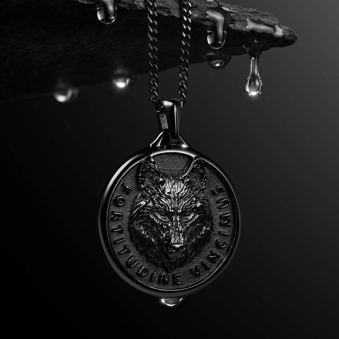 The Wolf Pendant Necklace - Stealth Resilience and Purpose
