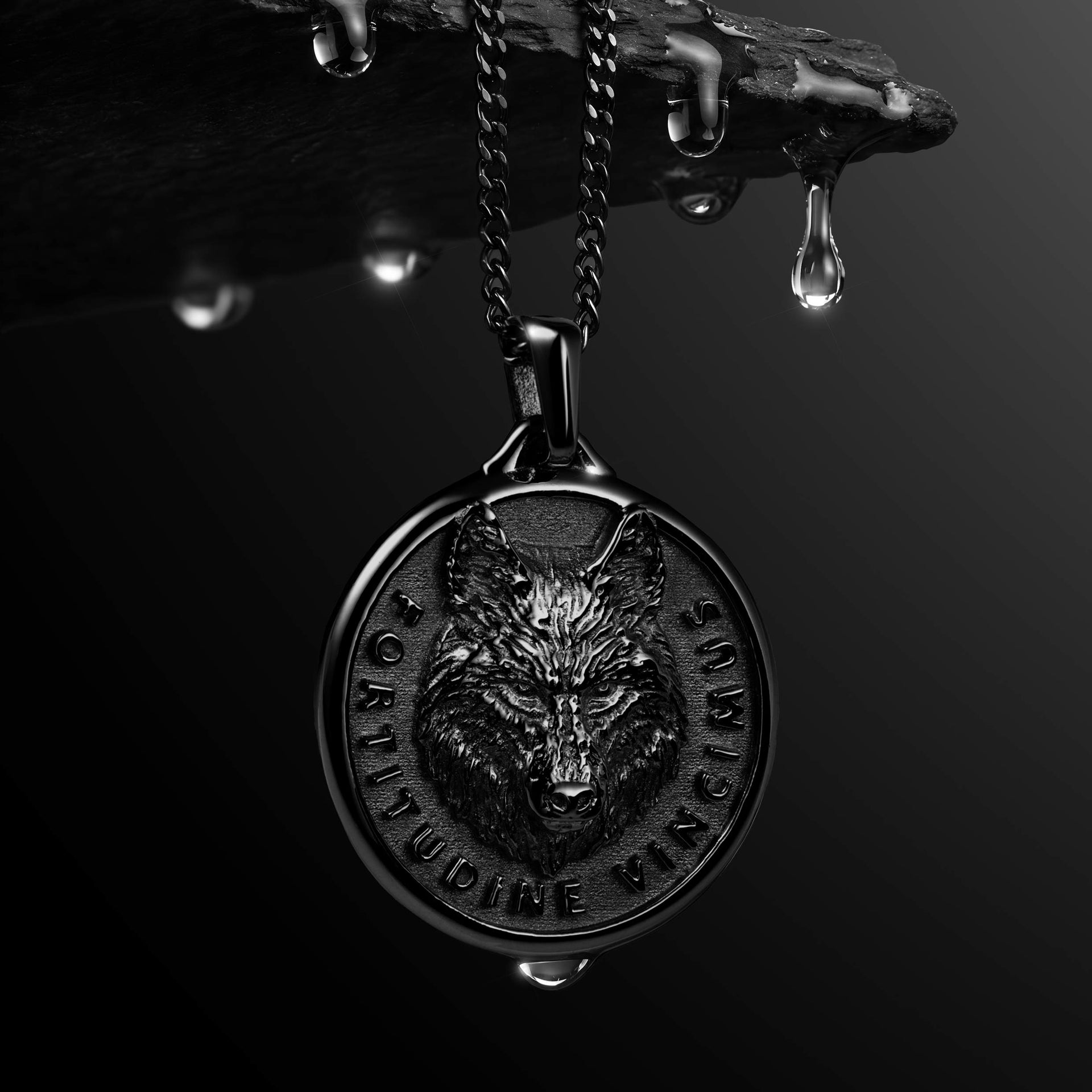 The Wolf Pendant Necklace - Stealth Resilience and Purpose