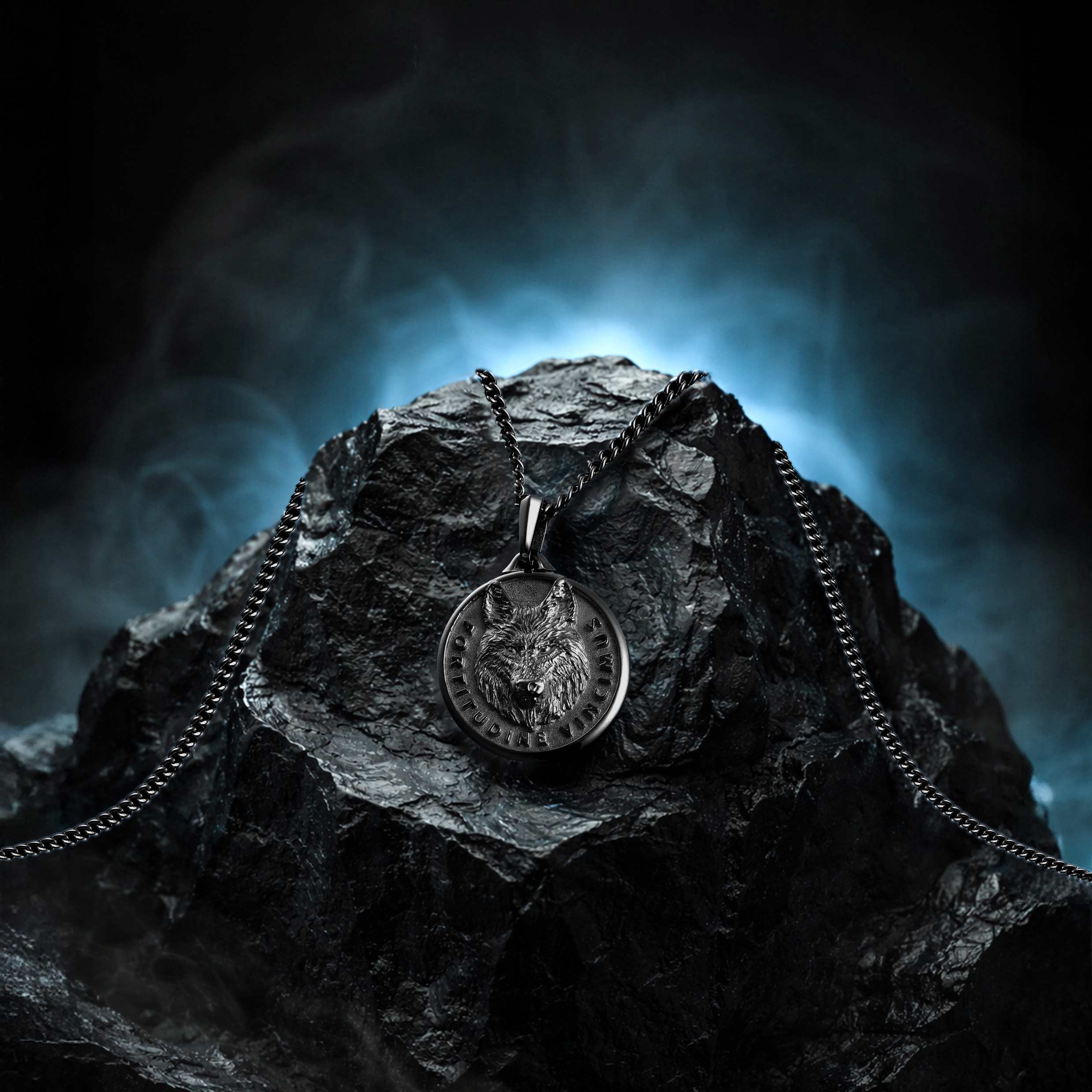 The Wolf Pendant Necklace - Stealth Resilience and Purpose