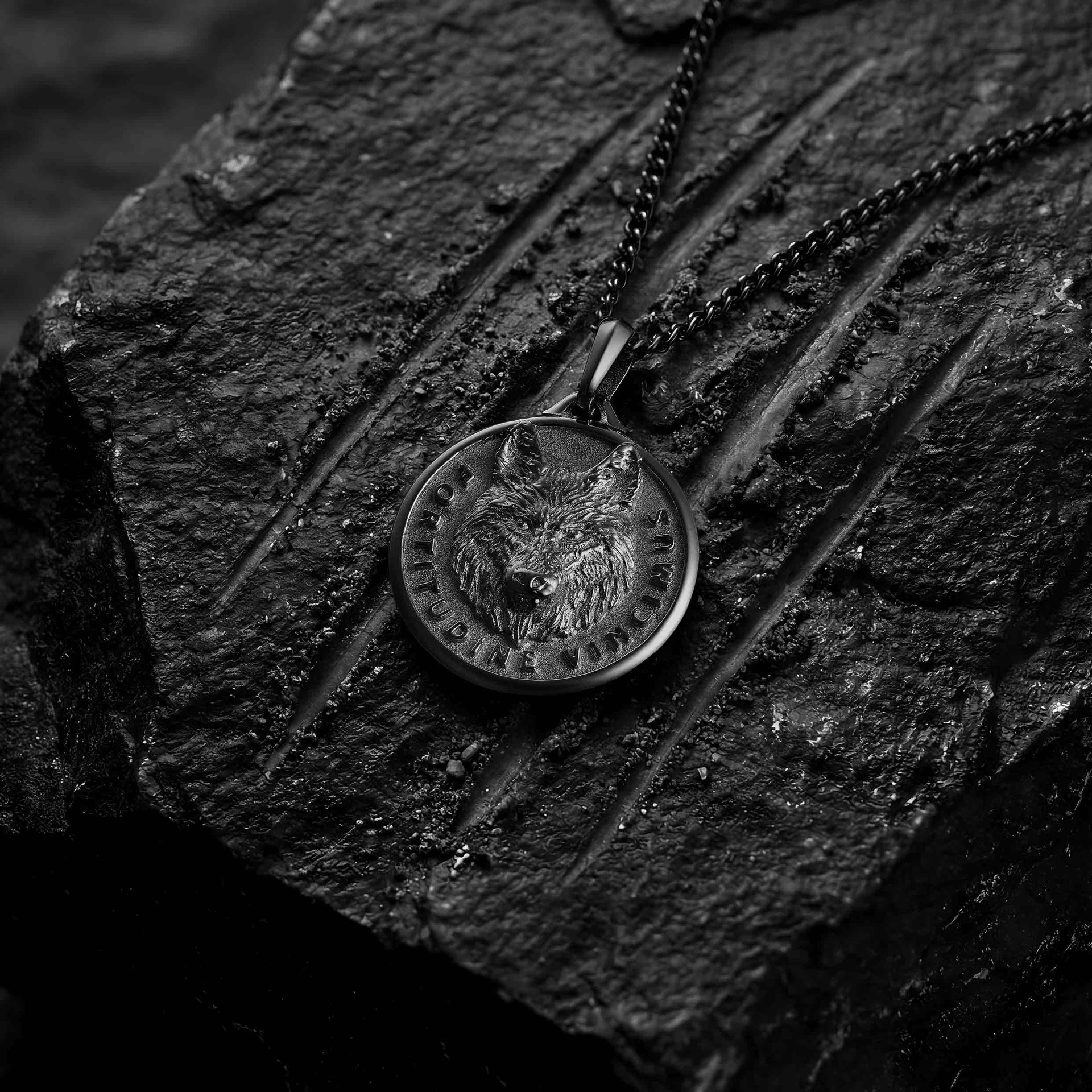 The Wolf Pendant Necklace - Stealth Resilience and Purpose