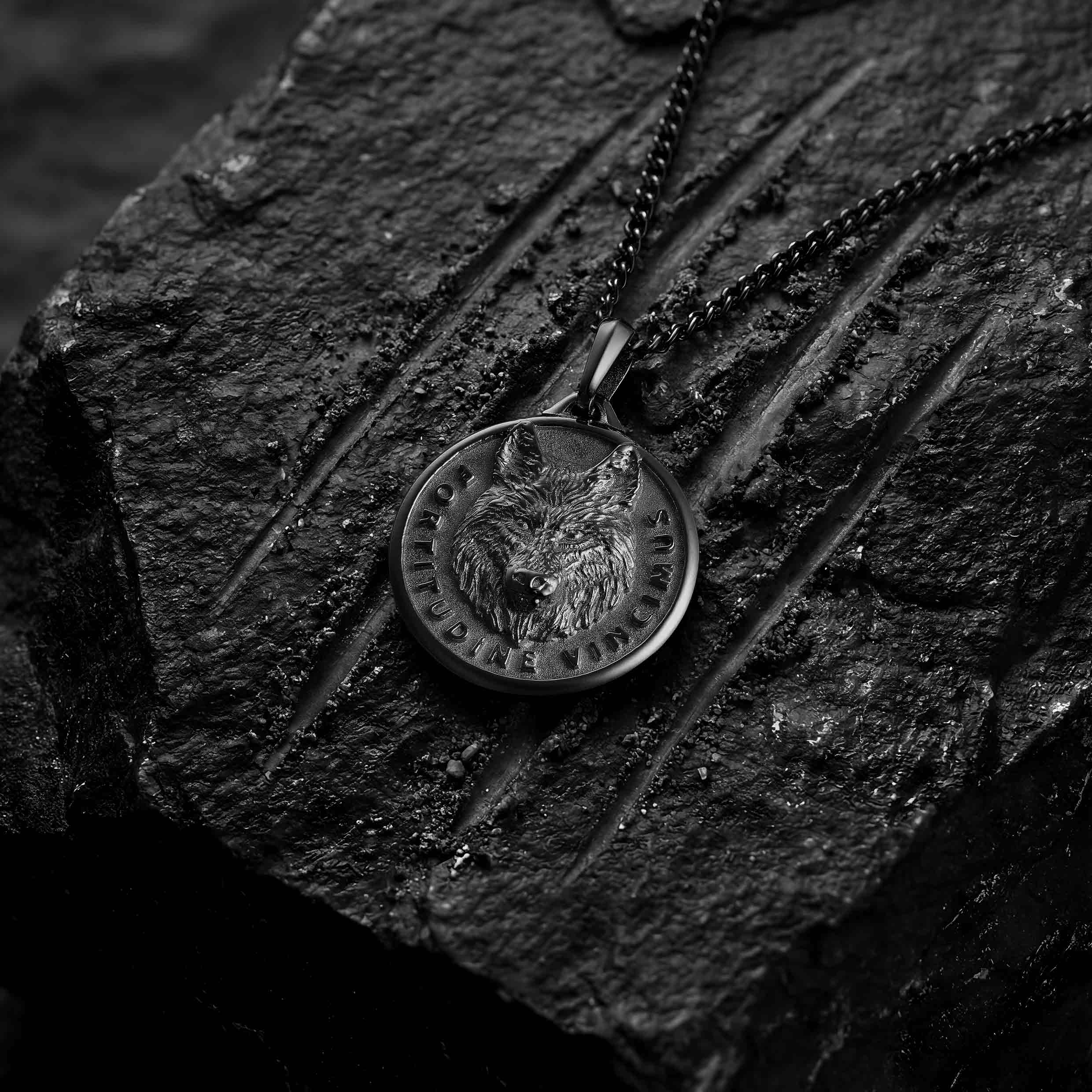 The Wolf Pendant Necklace - Stealth Resilience and Purpose
