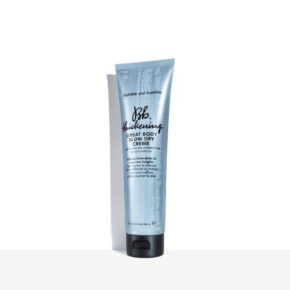 Bumble and bumble Thickening Great Body Blow Dry Creme in silver and black packaging