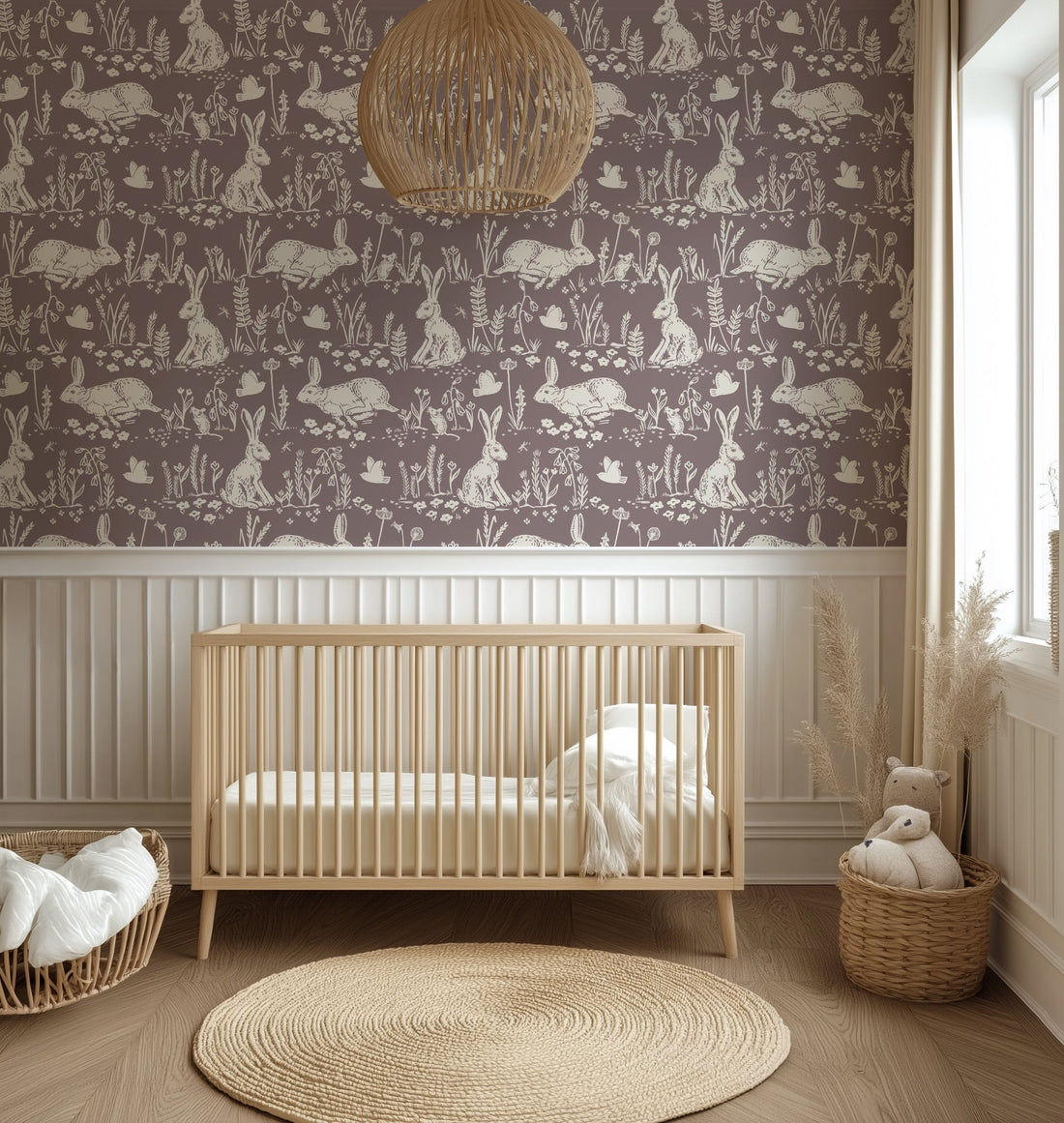 Thumper Peel and Stick Removable Wallpaper for Modern Interiors
