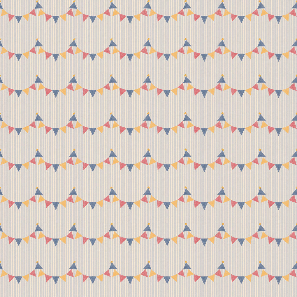 Bunting Wallpaper by Yorkville Studio