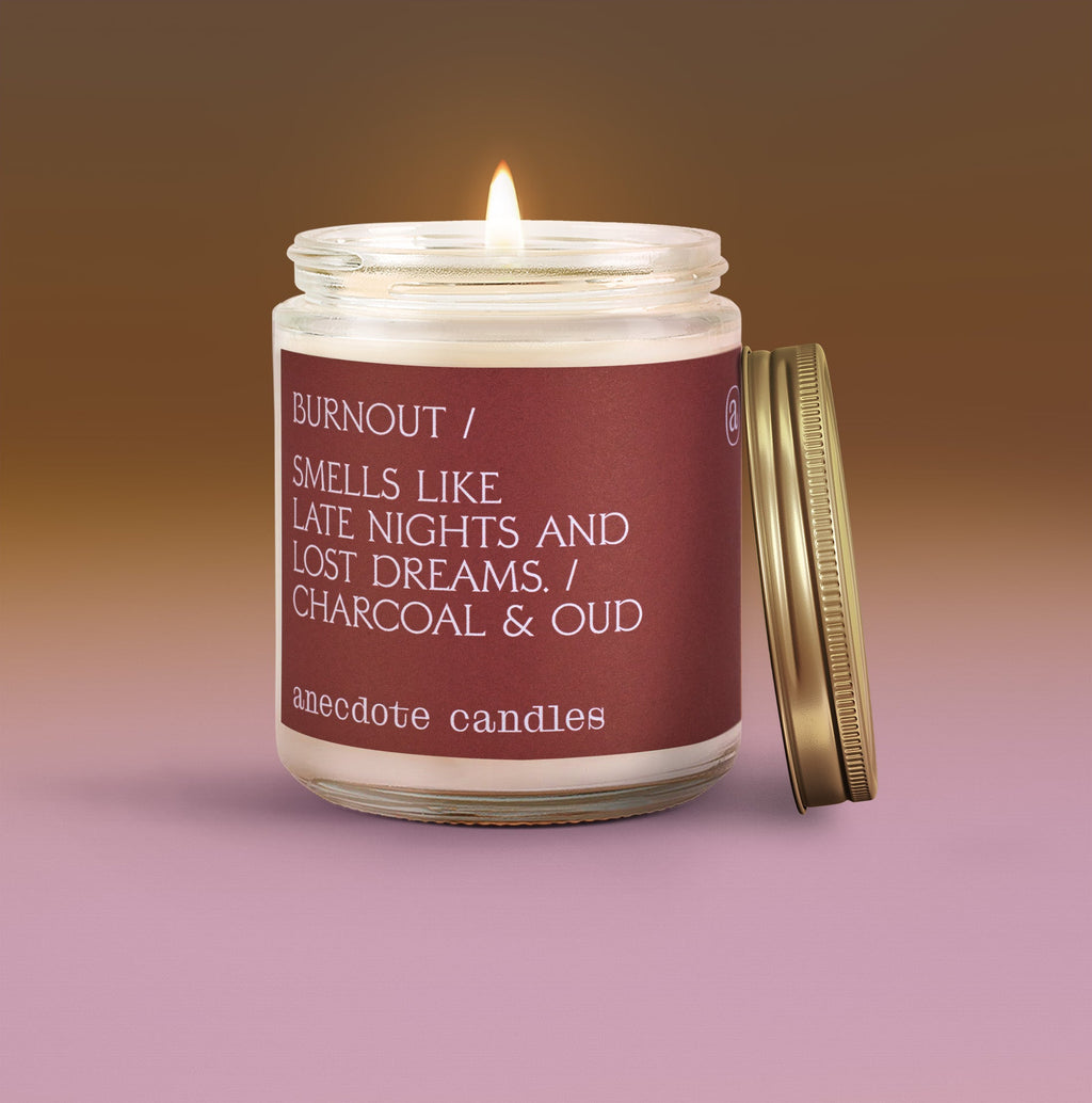 Burn Out Scented Candle