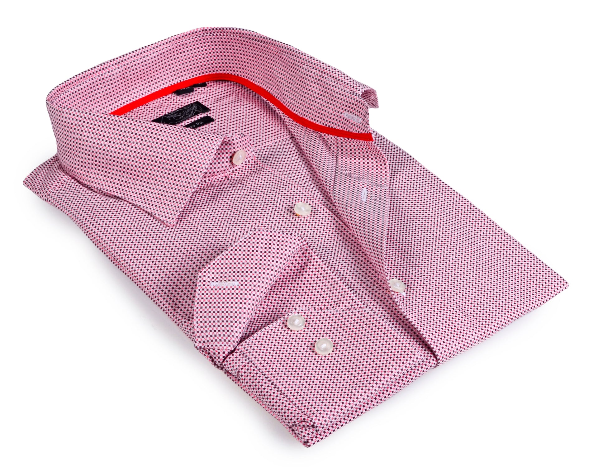 Button-Up Shirt //  - Contemporary Fit - contrast  trimming - final sale