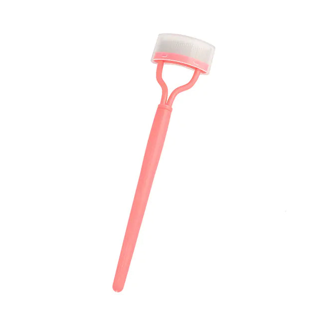 Foldable Steel Needle Eyelash Comb - Portable Design
