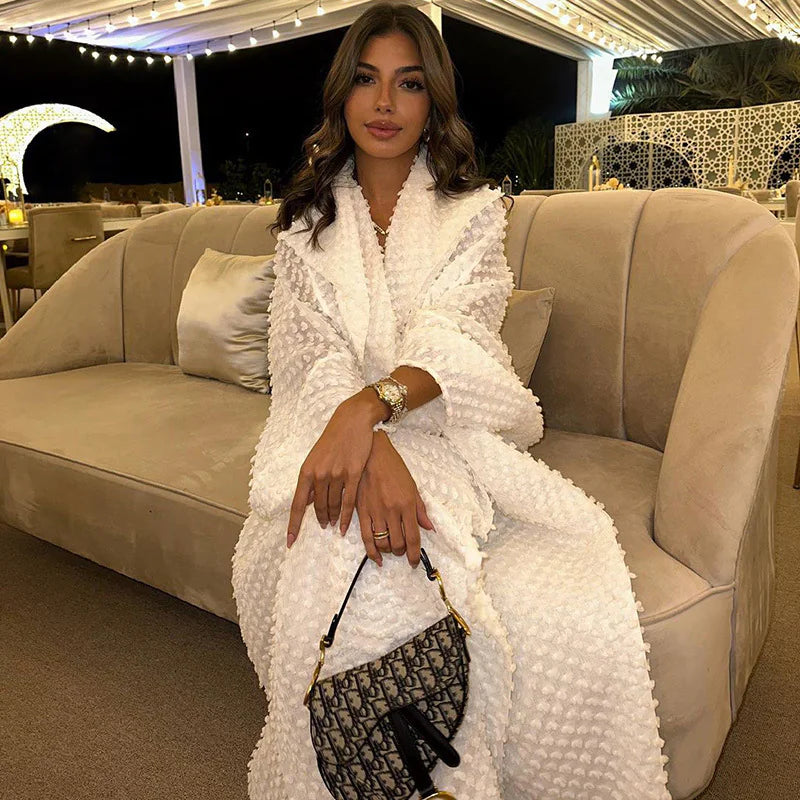 Women's Batwing Sleeve Robe Dress