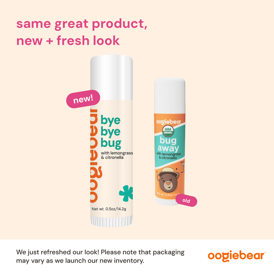 Organic Bug Away Balm with Lemongrass & Citronella for Babies