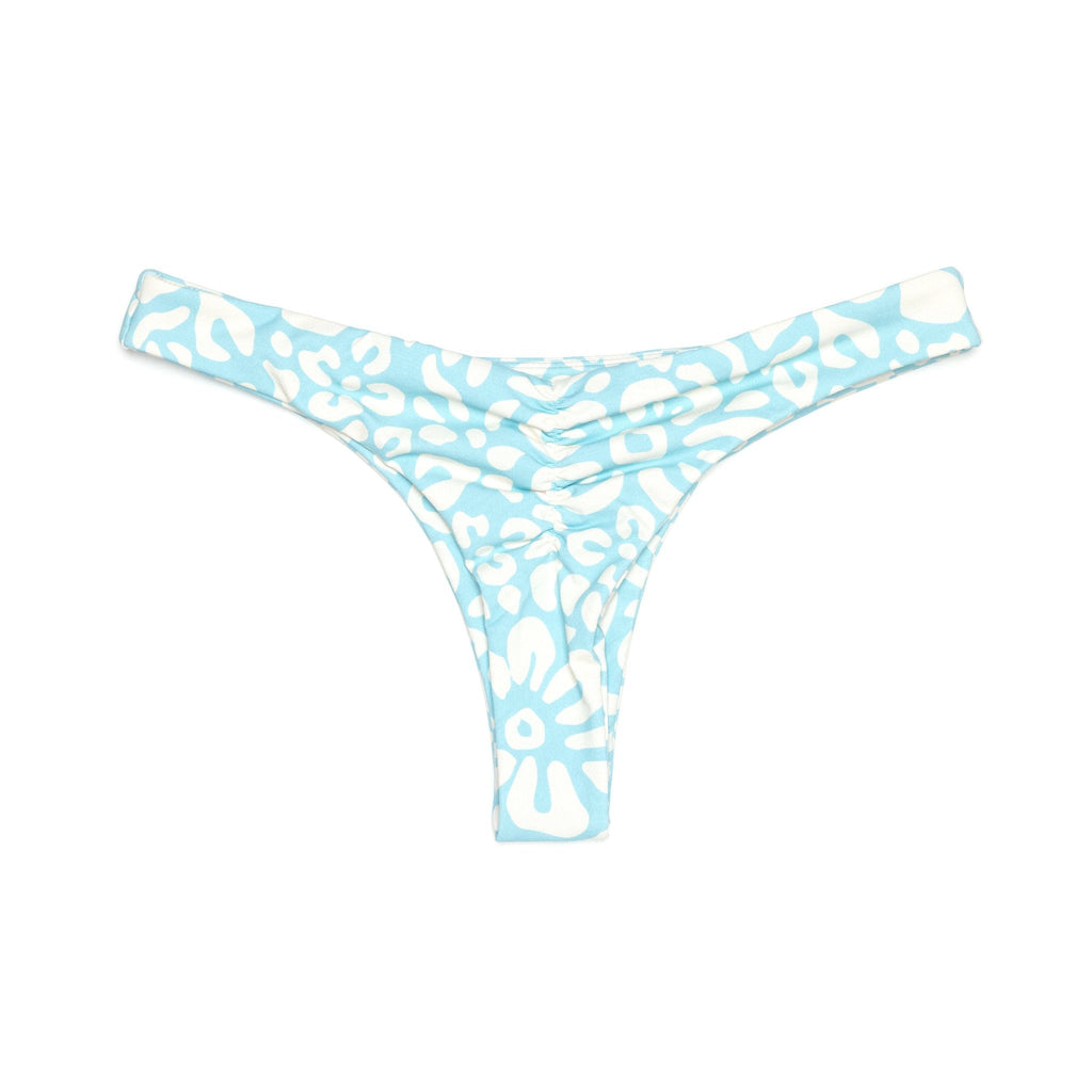 Byron Kai Minimal Coverage Scrunch Back Bikini Bottom