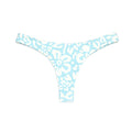Back view of the Byron Kai Bottom, a minimal coverage bikini with a flattering scrunch back design.