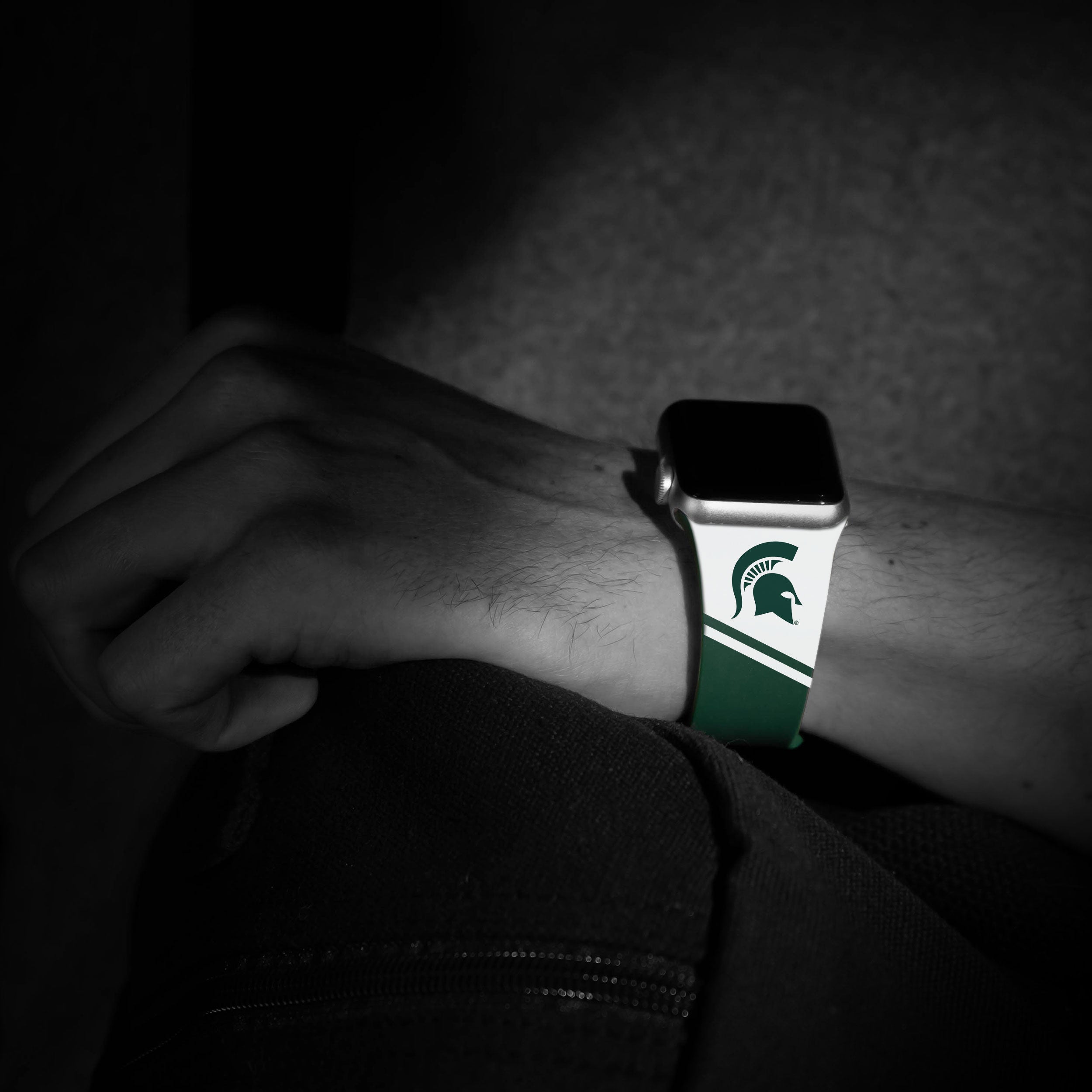 Michigan State Spartans HD Apple Watch Band