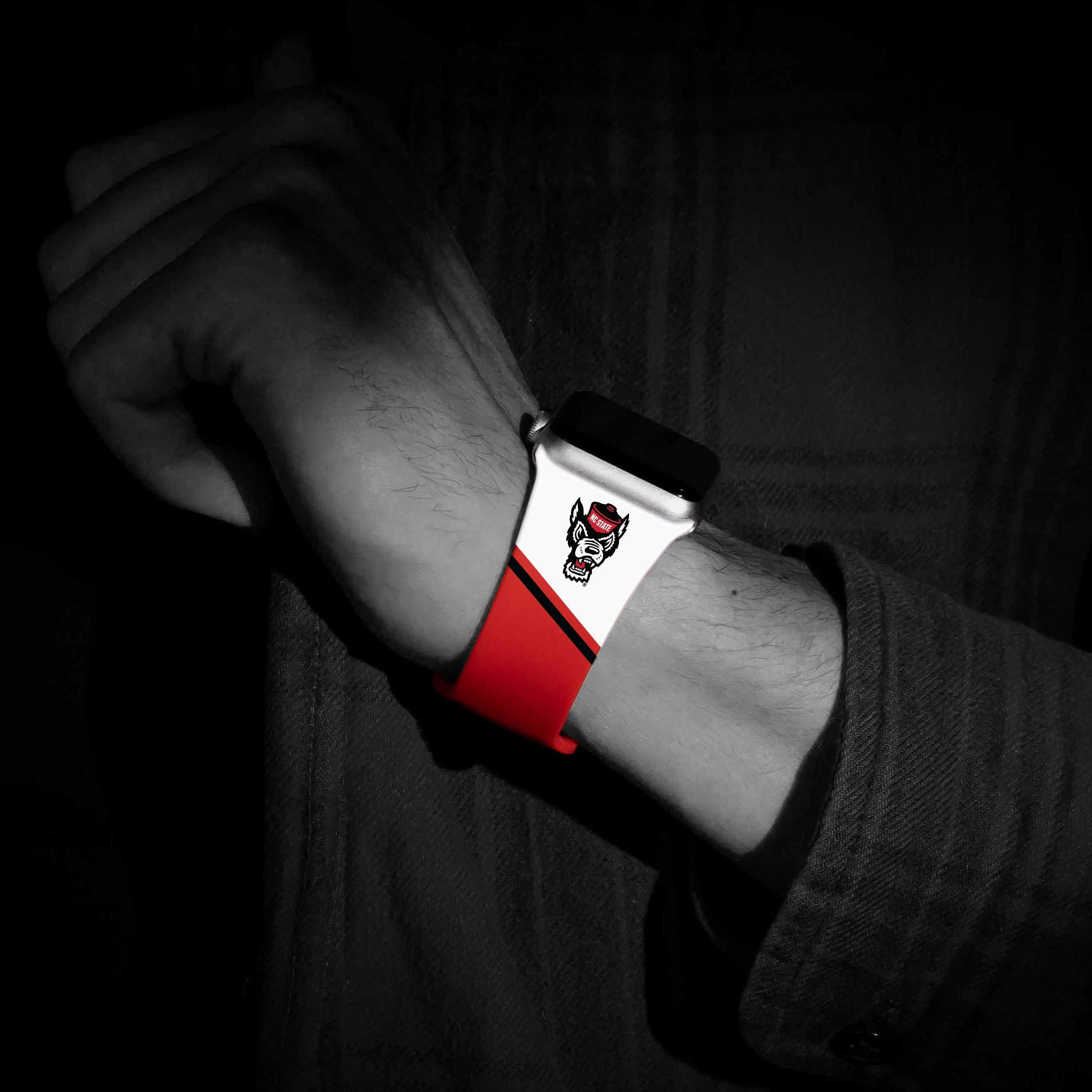 North Carolina State Wolf Pack HD Apple Watch Band