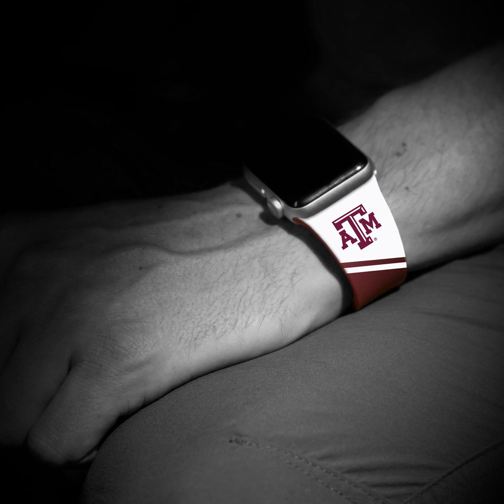 Texas A&M Aggies HD Apple Watch Band