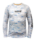 Youth Camo Billfish Long Sleeve UV Performance Fishing Shirt - Image 3