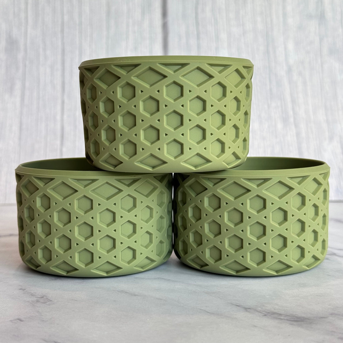 Olive Pearl Waffle Boot