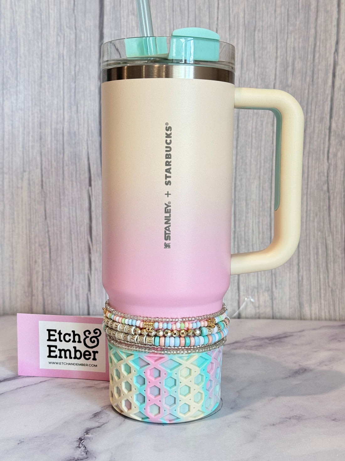 Alpaca Tumbler Bracelet Stack -fits 30-40oz