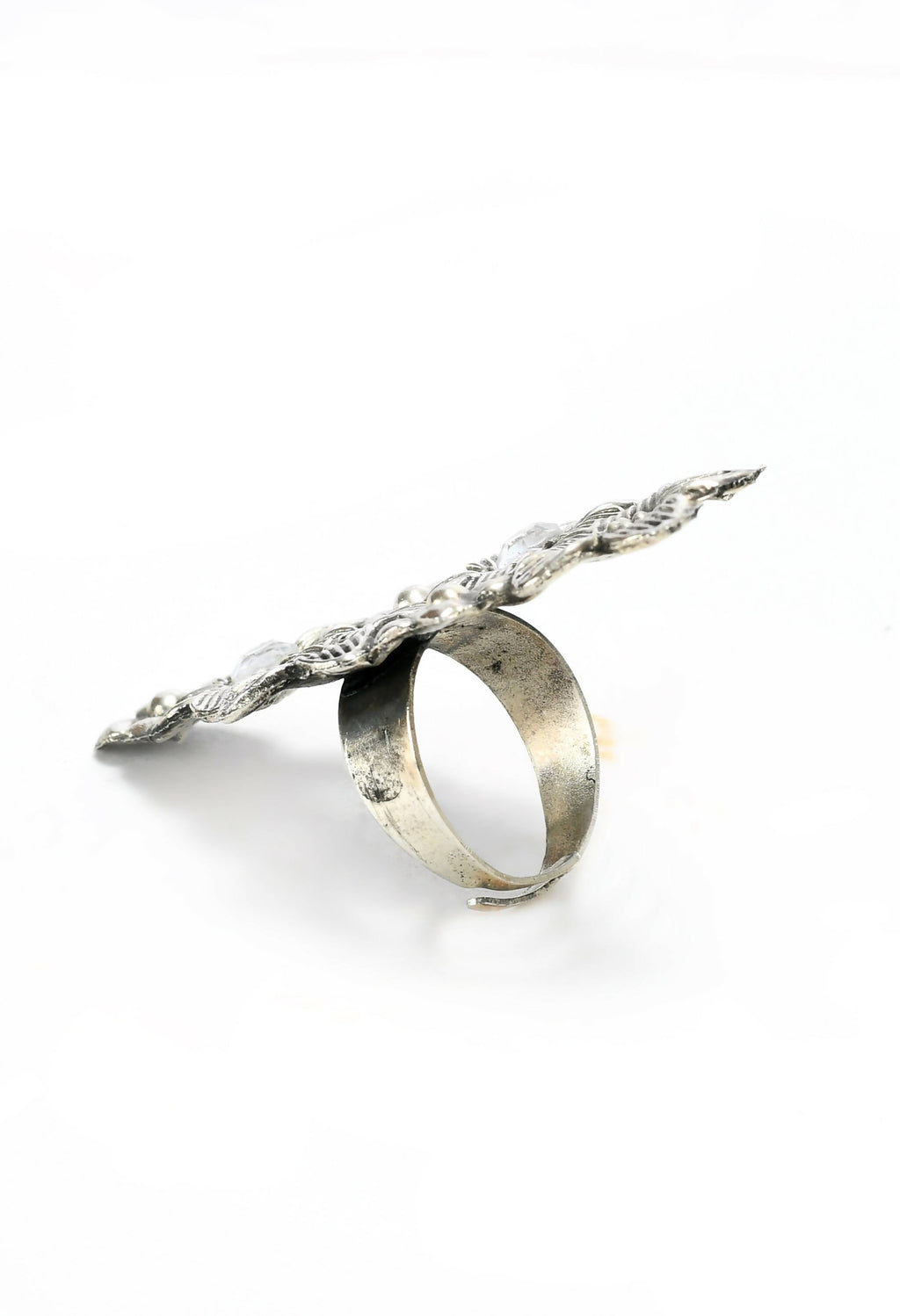 Oxidised Silver-Plated Hasli Design Choker Necklace Set