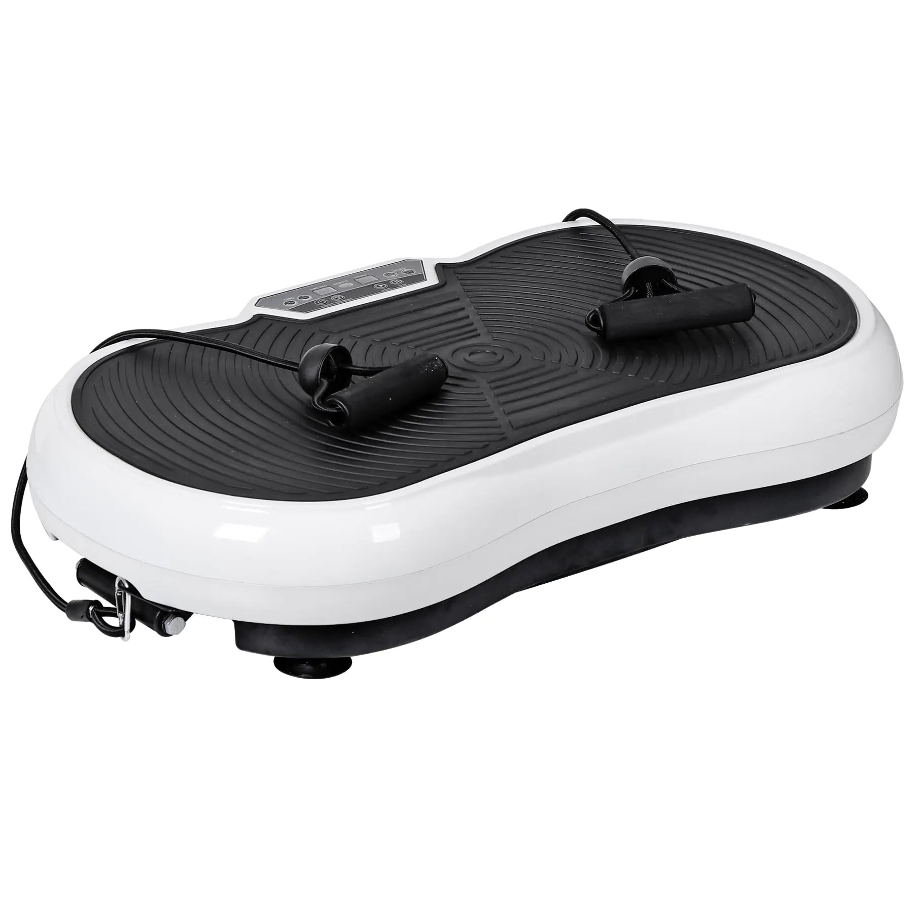 ZENY Vibration Plate Exercise Machine Whole Body Workout Vibration Fitness Platform for Weight Loss Toning Wellness Home Gym Equipment (White)