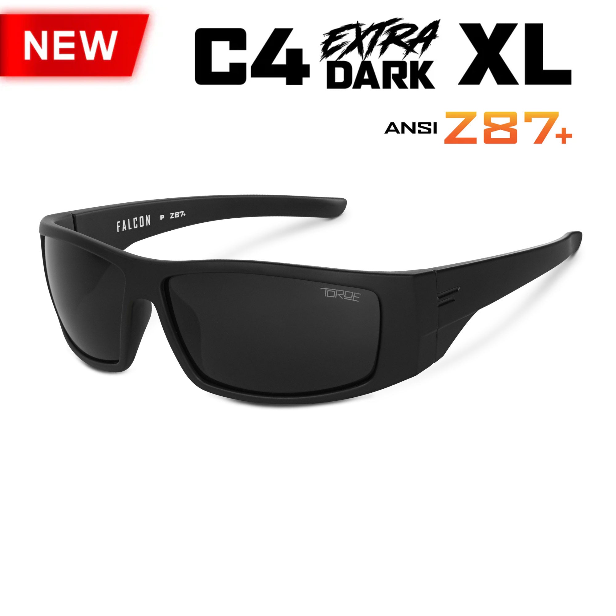 ANSI Z87+ Safety Rated Polarized Wraparound Sunglasses