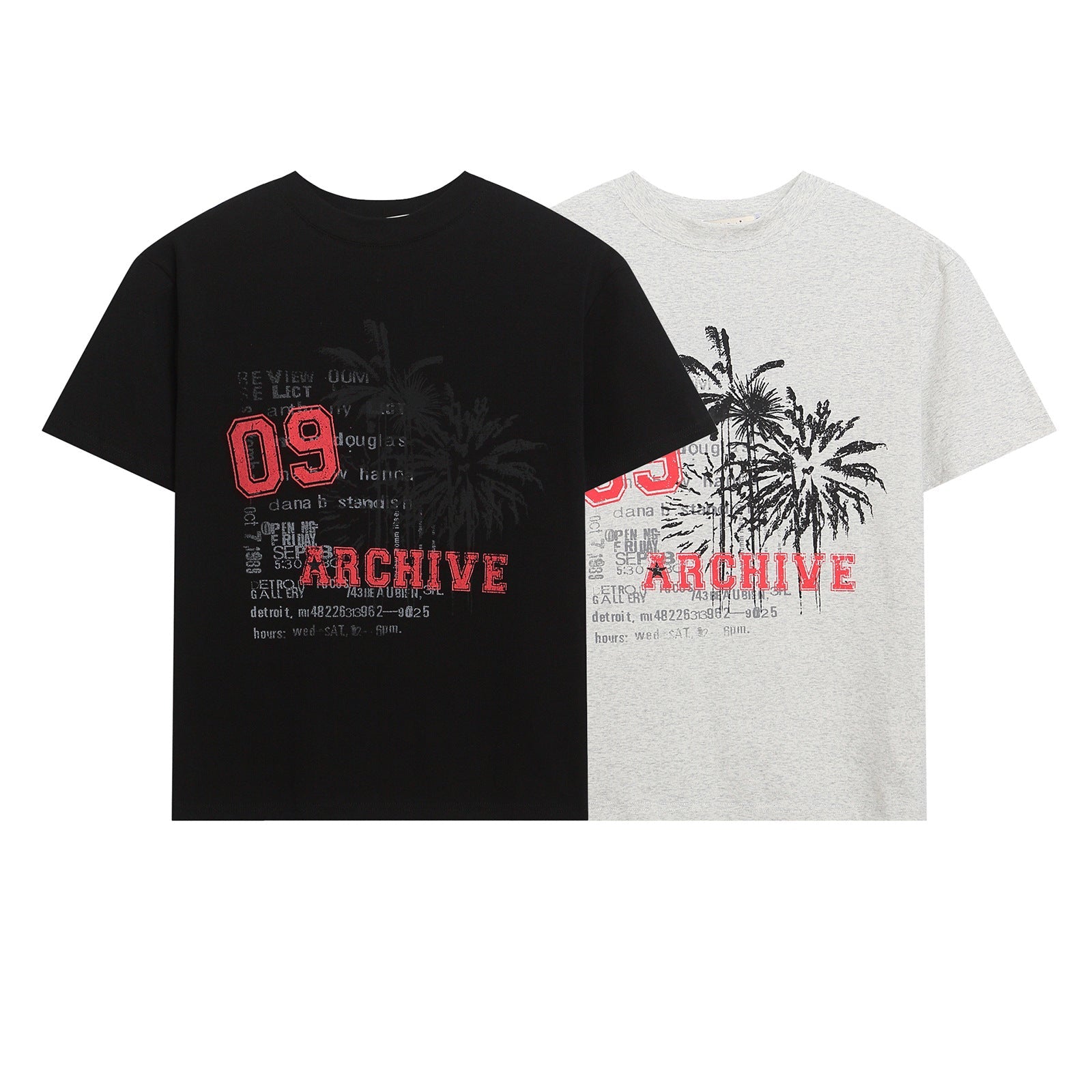 Women's Palm Tree Archive Graphic Short Sleeve T-Shirt - Image 5
