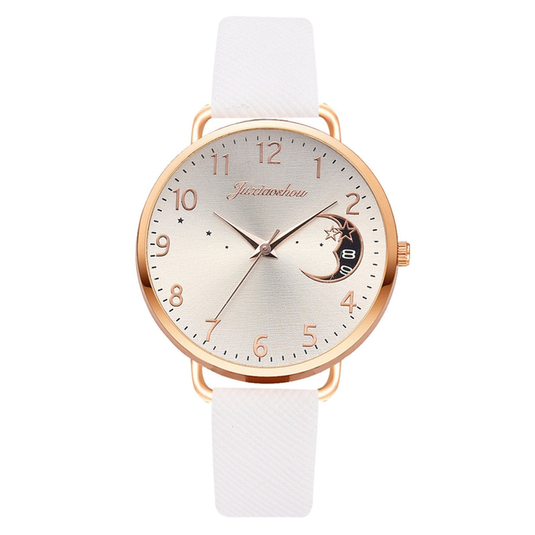 Harajuku Style Leather Strap Women's Watch with Star Moon Dial - Image 9