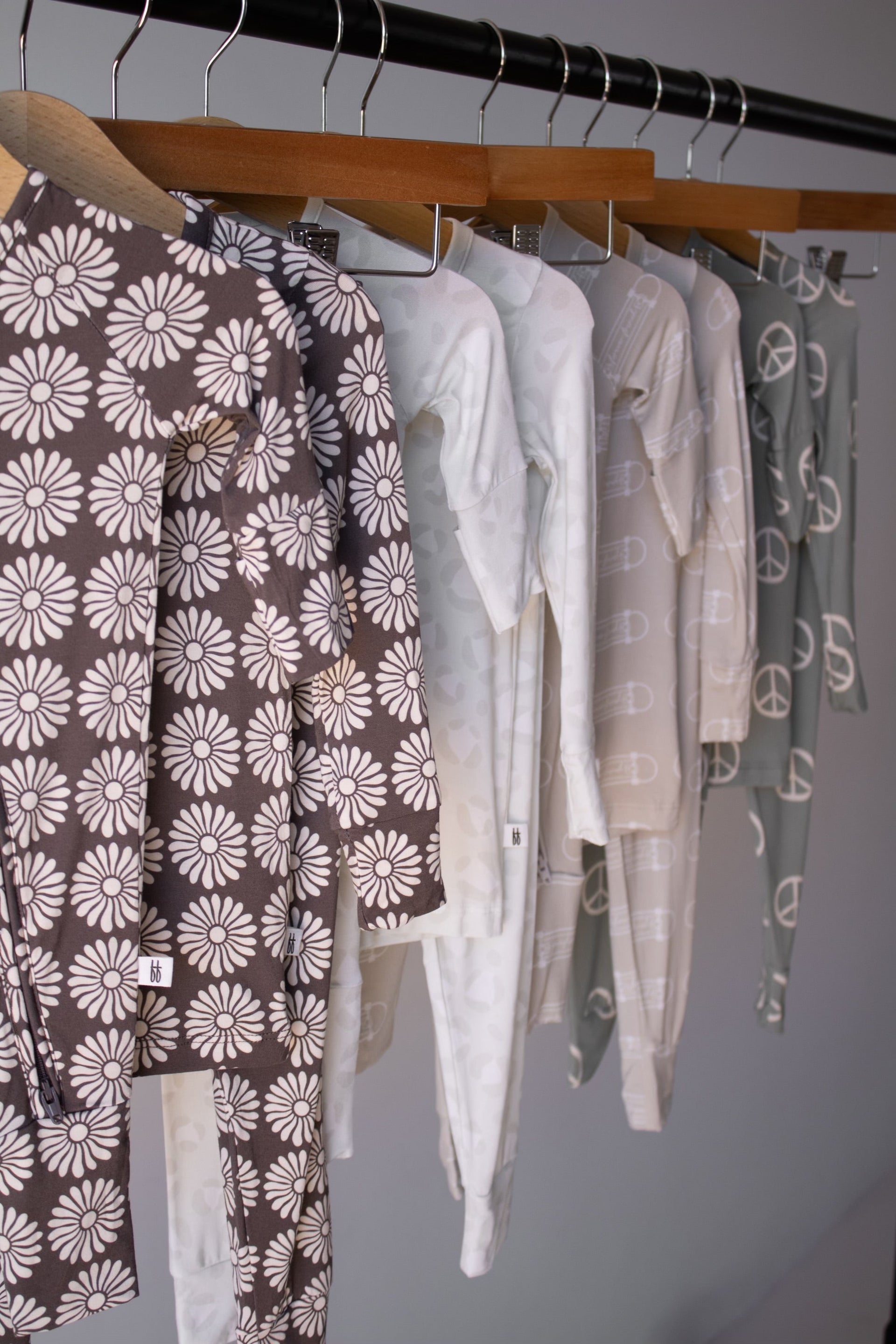 Bamboo Two Piece Pajamas | Retro Floral