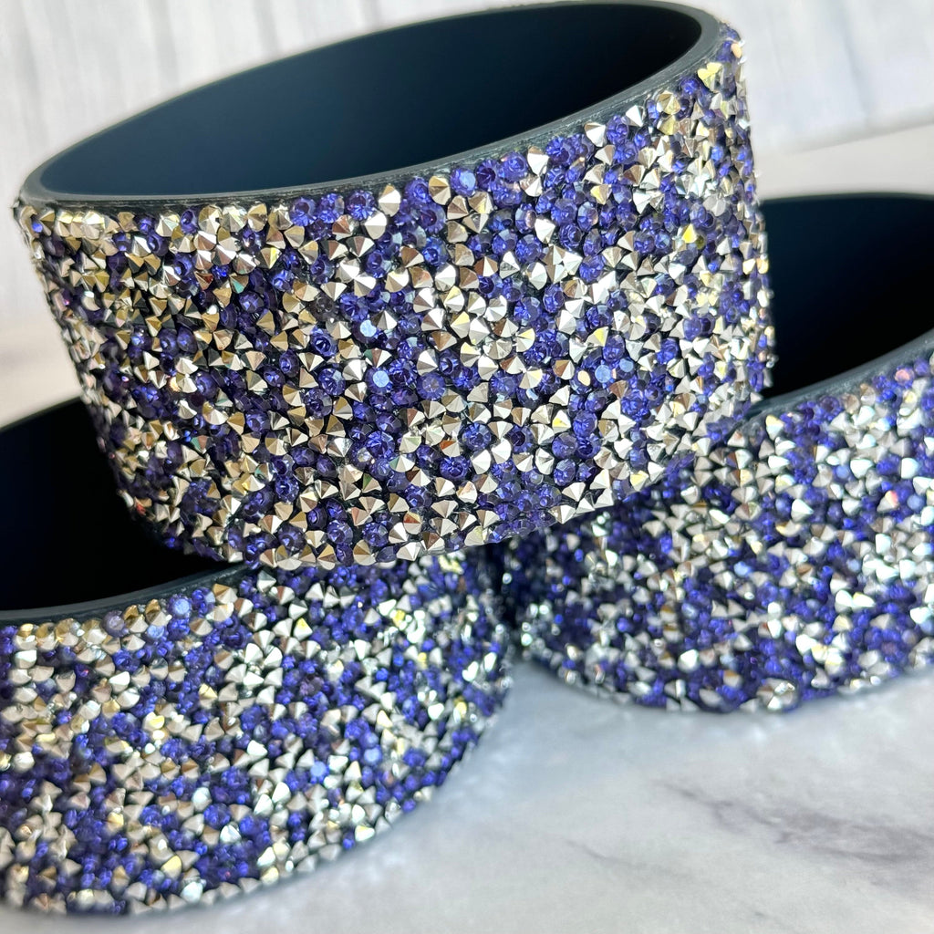 Royal Blue Druzy BLING  Boot