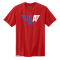 USA 250 Wings Graphic T-Shirt Patriotic American Pride Tee - Image 2