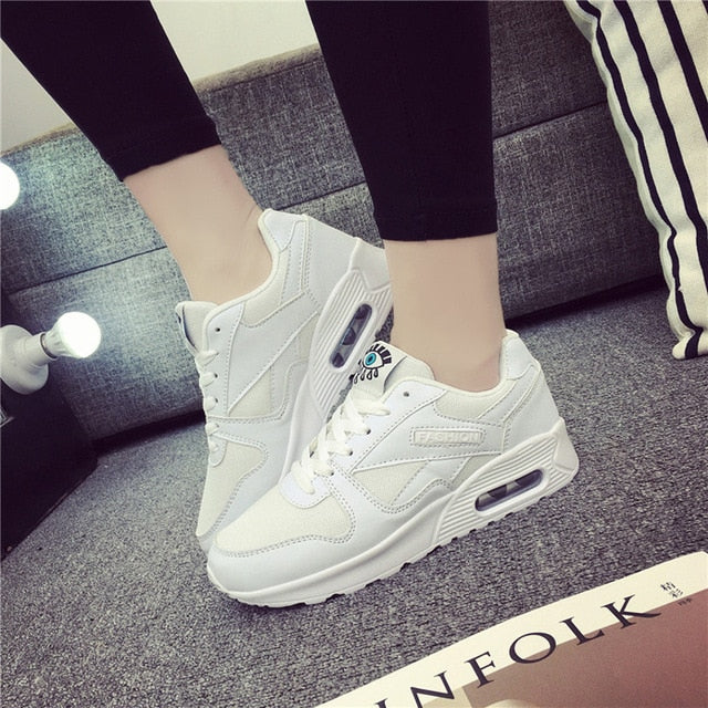Women's Breathable Mesh Sporty Athletic Walking Shoes - Image 9