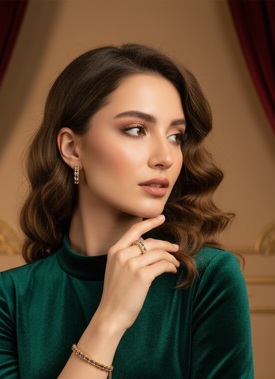 Crown Earrings - A tribute to Armenian Queens