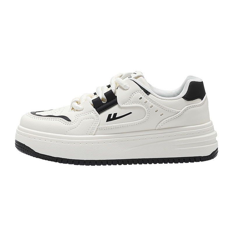 Women's Color Block Platform Sneakers with Chunky Soles - Image 3