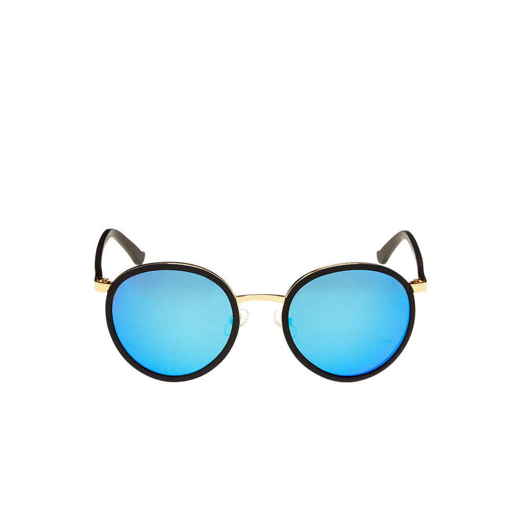 Cabo 2 Round Polarized Sunglasses in Charcoal