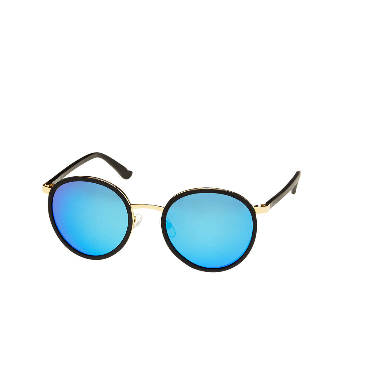 Cabo 2 Round Polarized Sunglasses in Charcoal