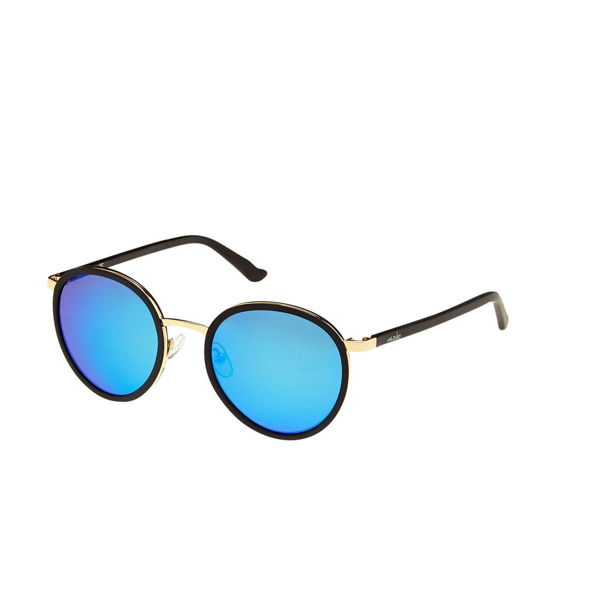 Cabo 2 Round Polarized Sunglasses in Charcoal