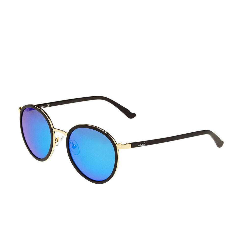 Cabo 2 Round Polarized Sunglasses in Charcoal