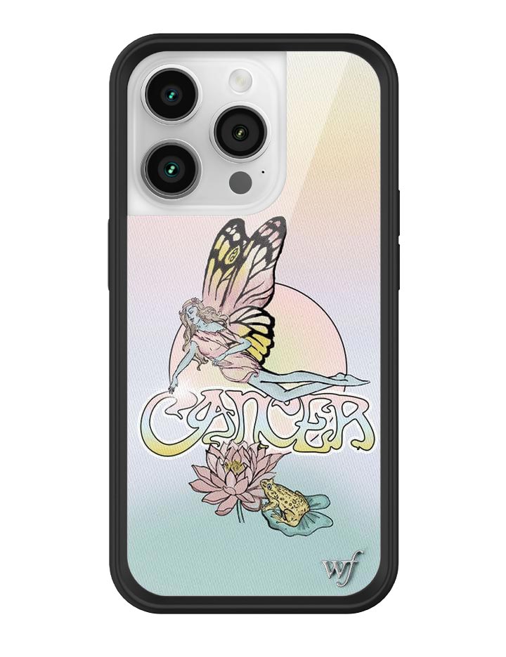 Cancer Zodiac iPhone Case with Fairy and Toad Art - Image 5